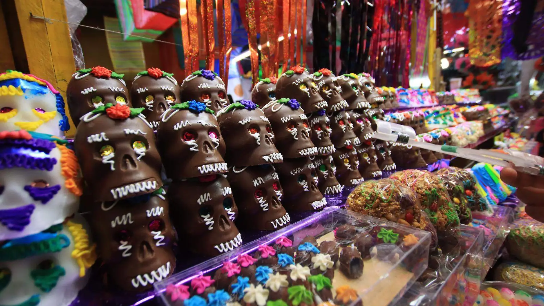 Día de muertos | Mercado Jáuregui | Calaveritas de chocolate